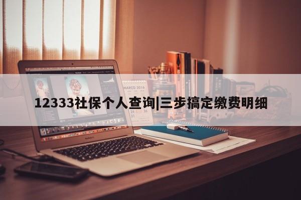 12333社保个人查询|三步搞定缴费明细